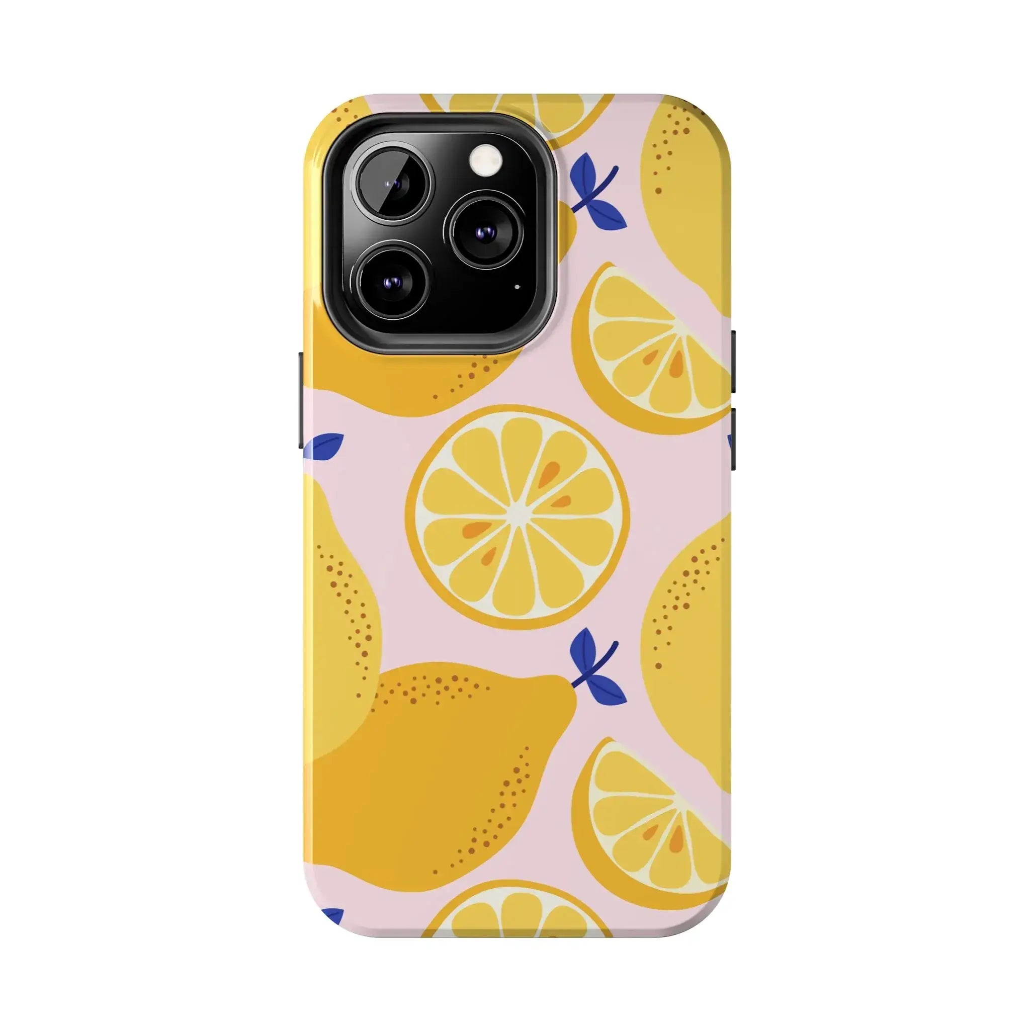 Sour Lemon Drop Phone Case (Apple & Android) - Pink Sweetheart