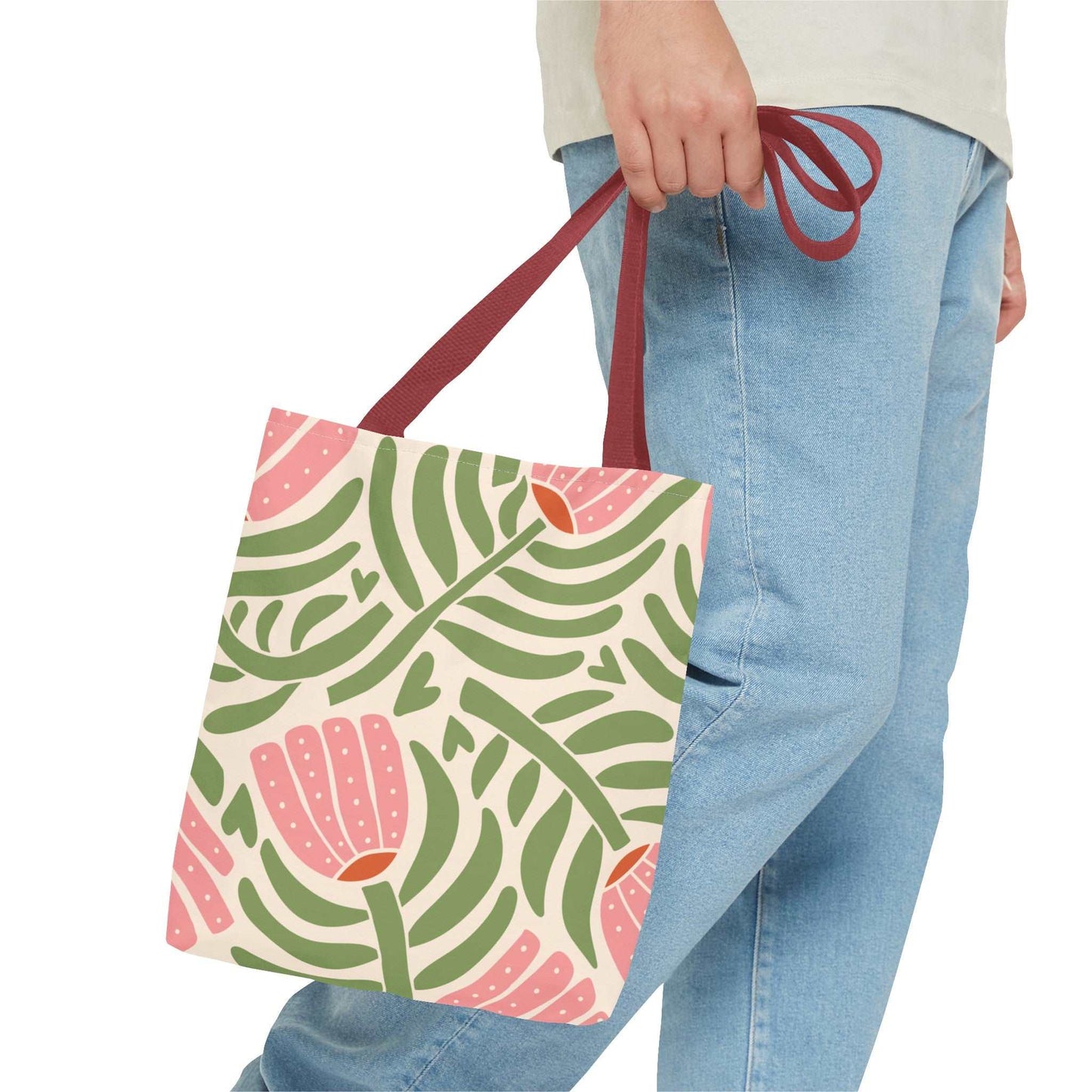 70s Retro Botanicals Tote Bag