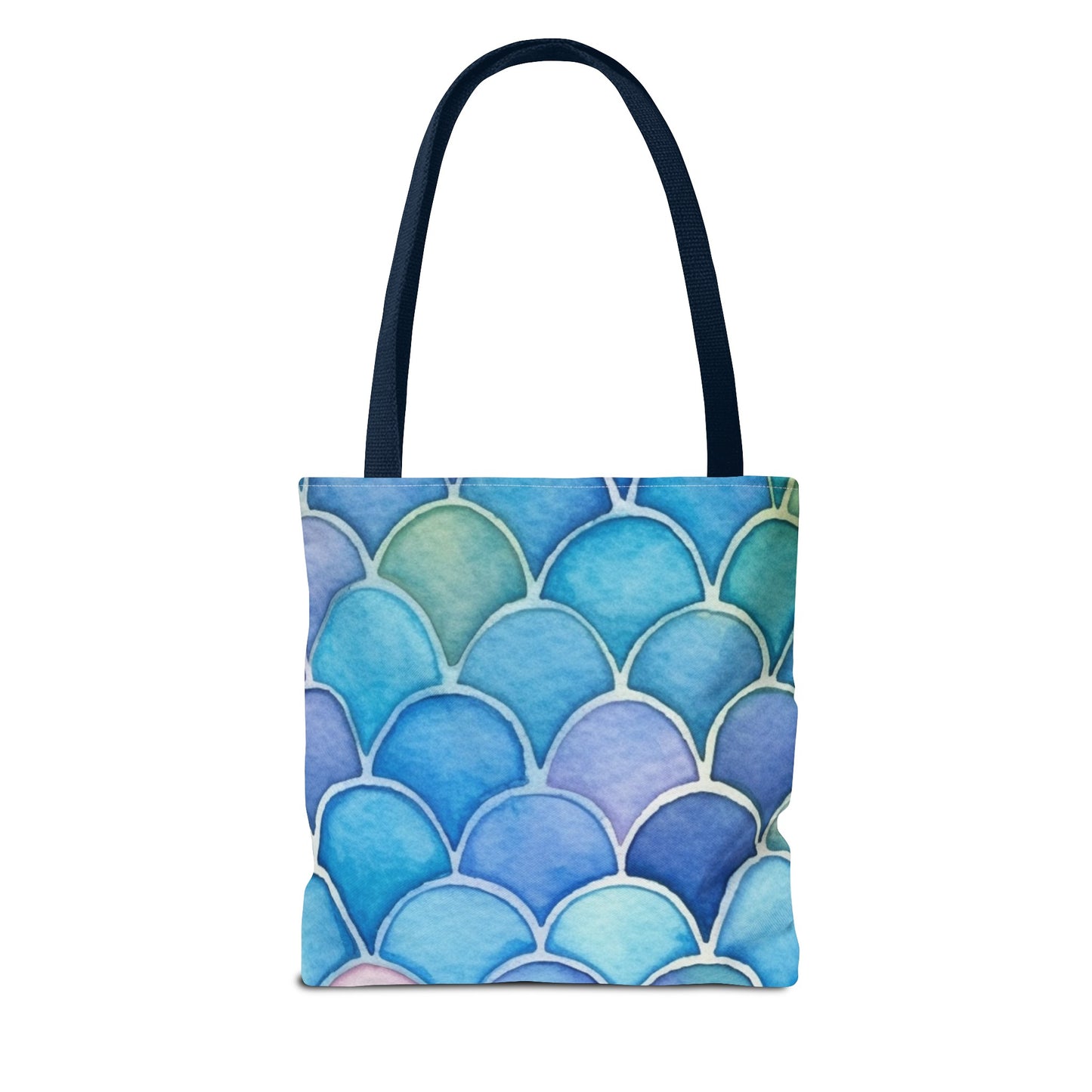 Watercolor Mermaid Tote Bag