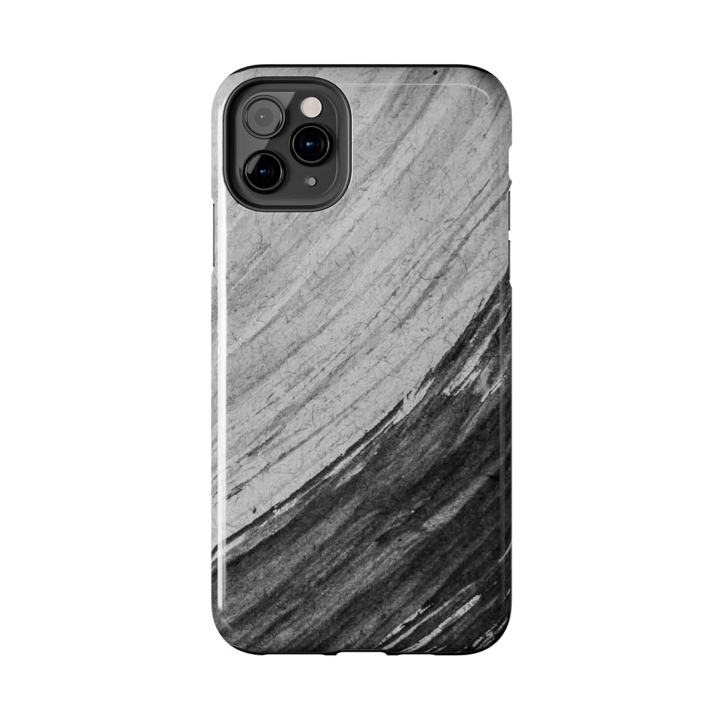 Black & Gray Phone Case (Apple & Android)