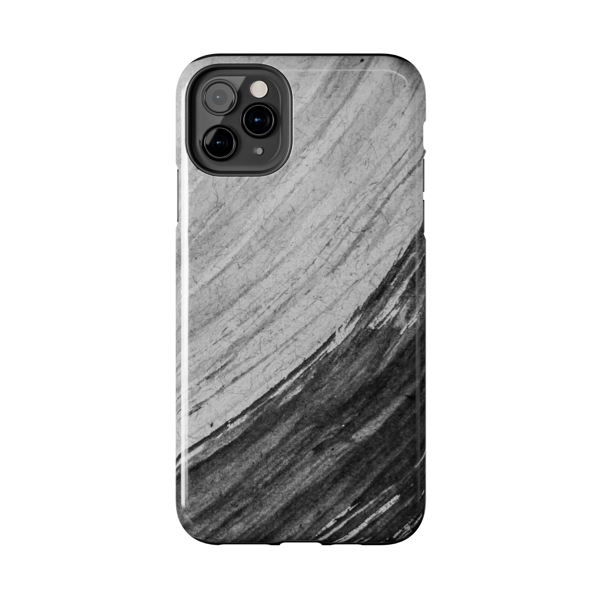 Black & Gray Phone Case (Apple & Android)