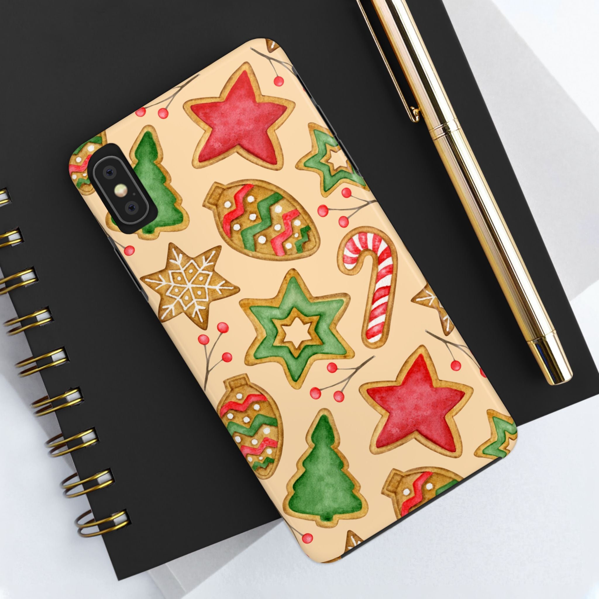 Xmas Holiday Cheer Phone Case (Apple & Android)