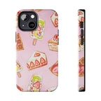 Tasty Pastry Treats Phone Case (Apple & Android) - Pink Sweetheart