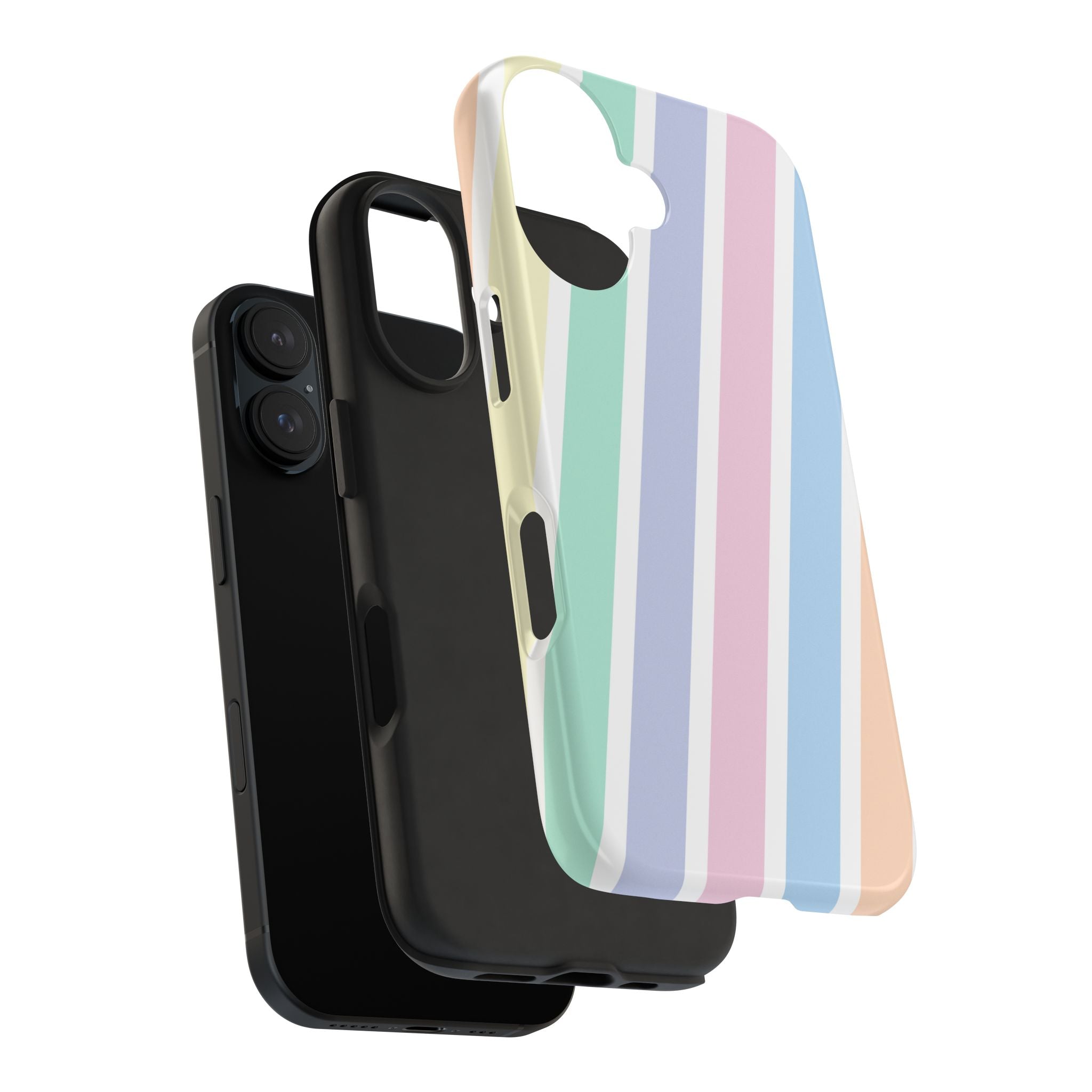 Pretty Pastel Lines Phone Case (Apple & Android)
