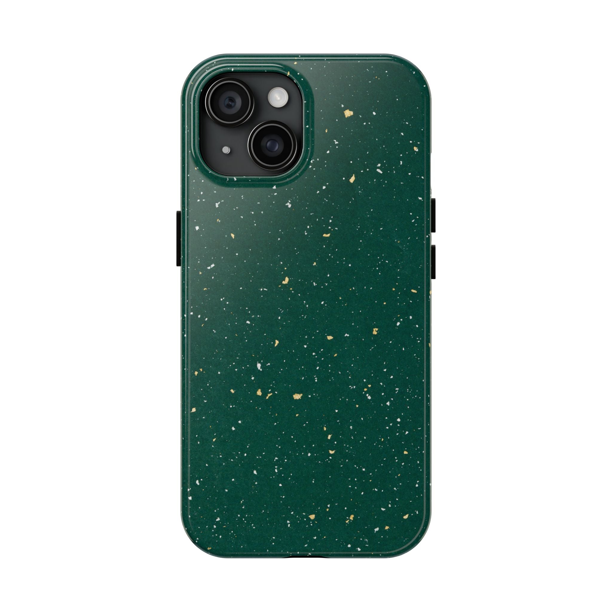 Emerald Gold Flecked Phone Case (Apple & Android)