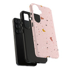 Pink Terrazzo Phone Case (Apple & Android) - Pink Sweetheart