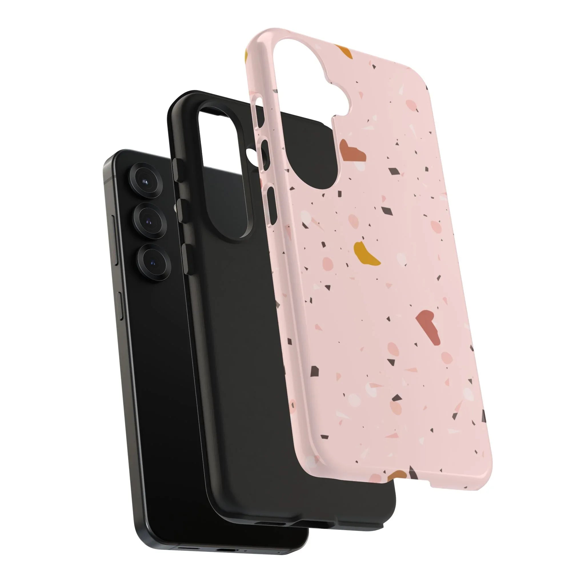 Pink Terrazzo Phone Case (Apple & Android) - Pink Sweetheart