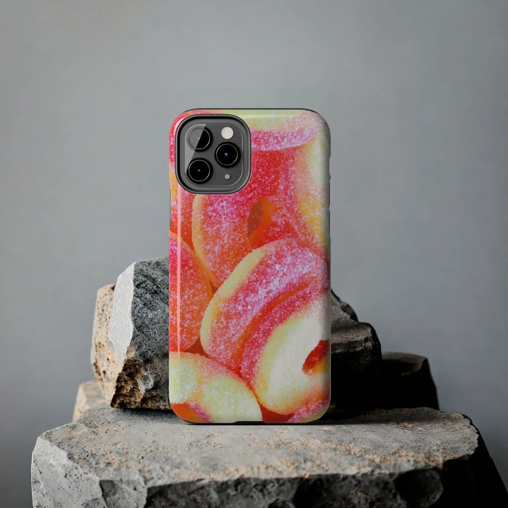 Sour Peach Ringz Phone Case (Apple & Android) - Pink Sweetheart