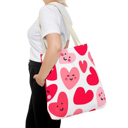 Happy Little Hearts Tote Bag