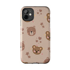 Boho Brown Bear Phone Case (Apple & Android)