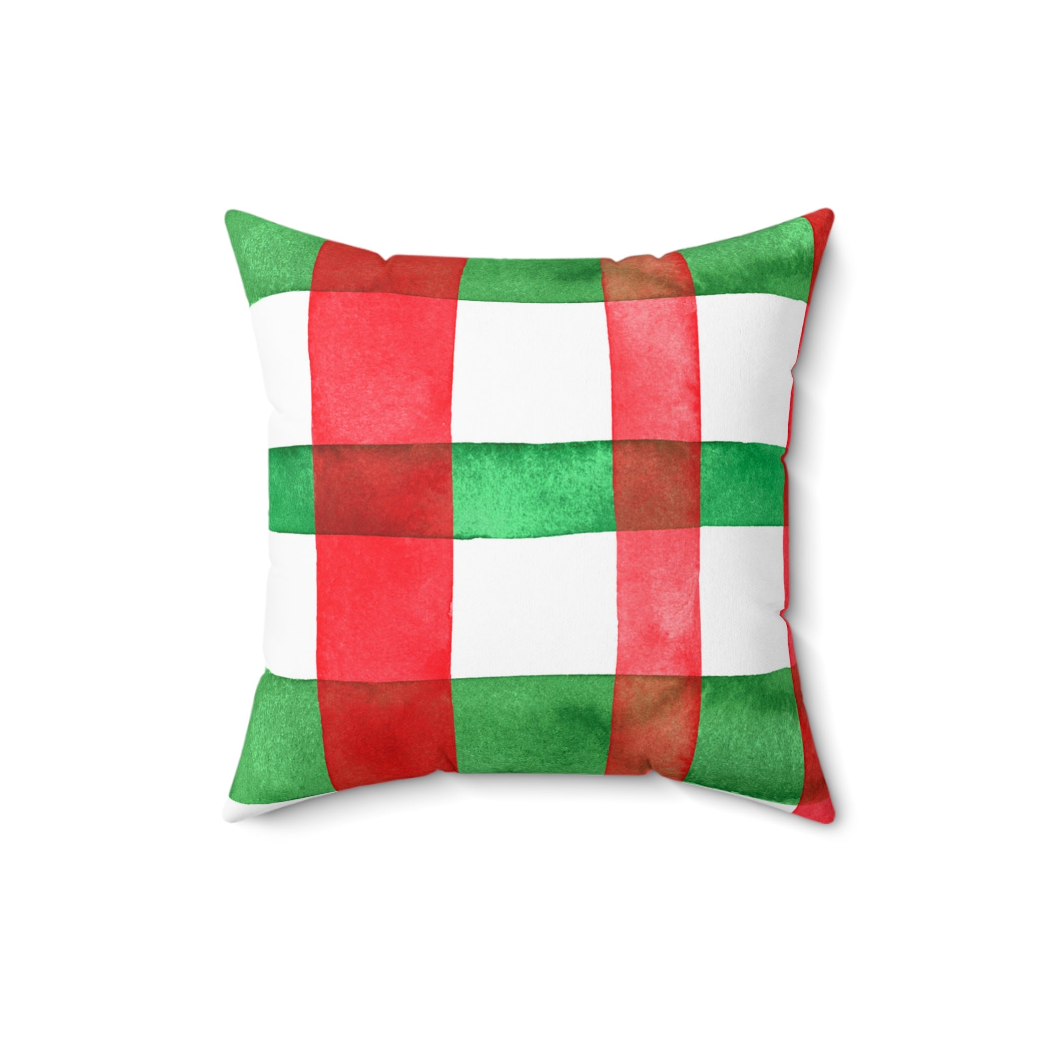 Wrapped Xmas Present Square Pillow