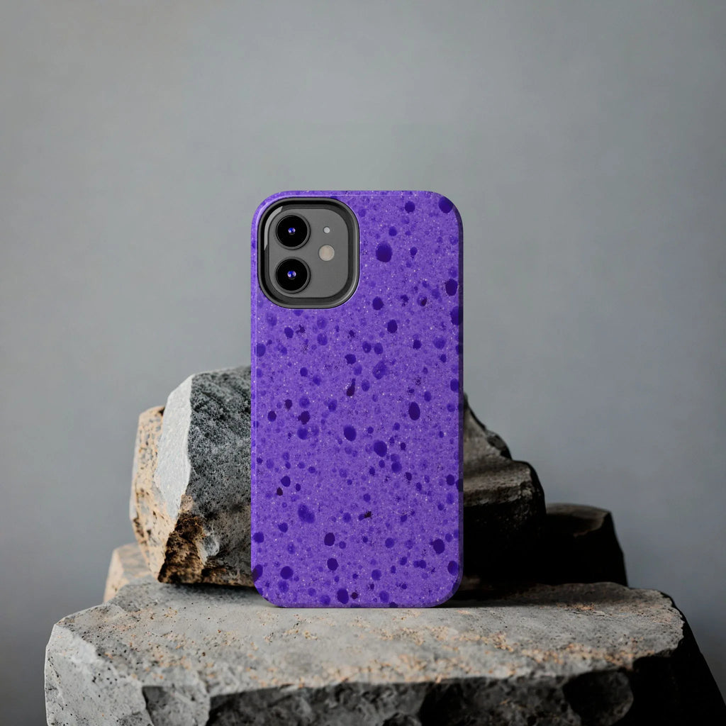 Purple Sponge Phone Case (Apple & Android) - Pink Sweetheart