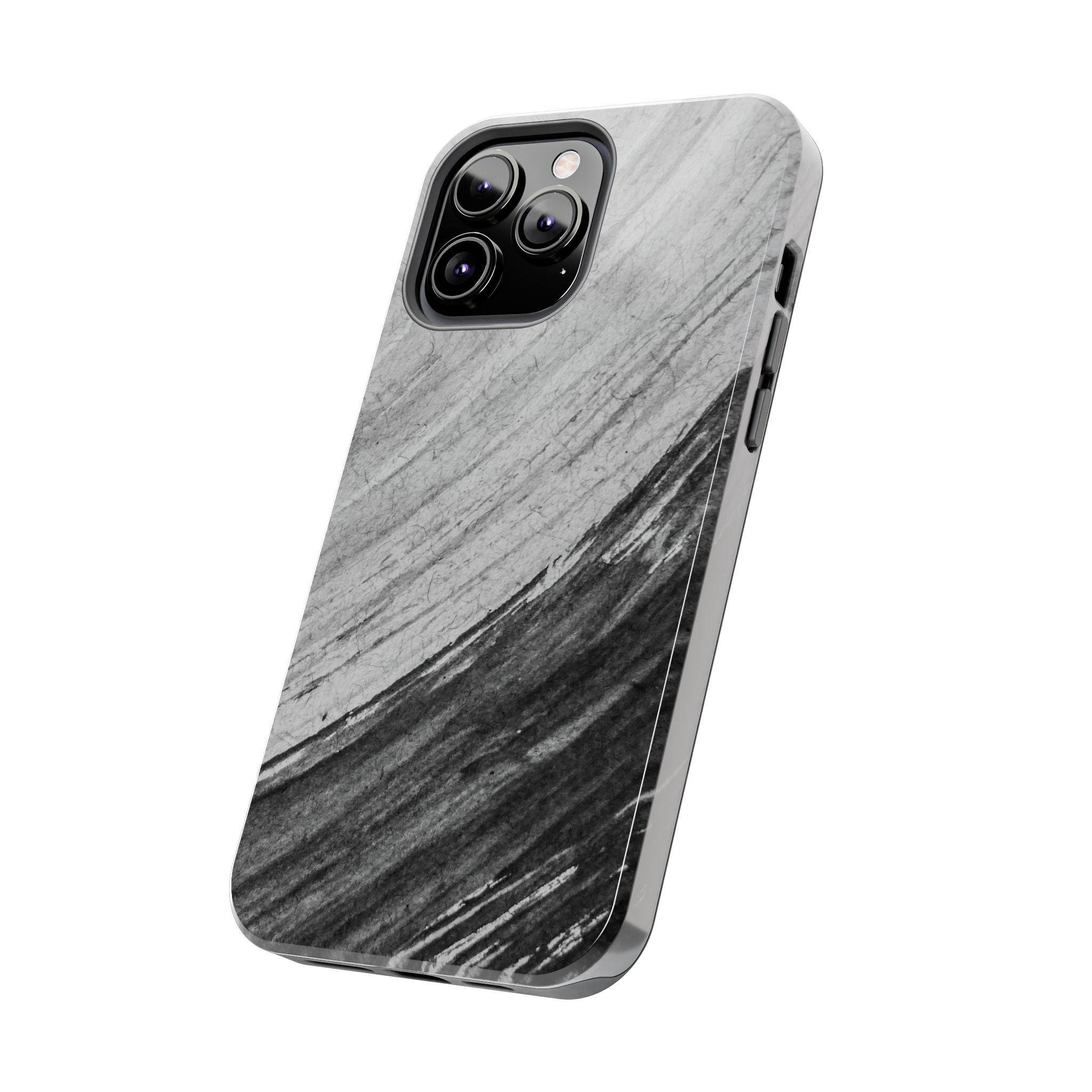Black & Gray Phone Case (Apple & Android)