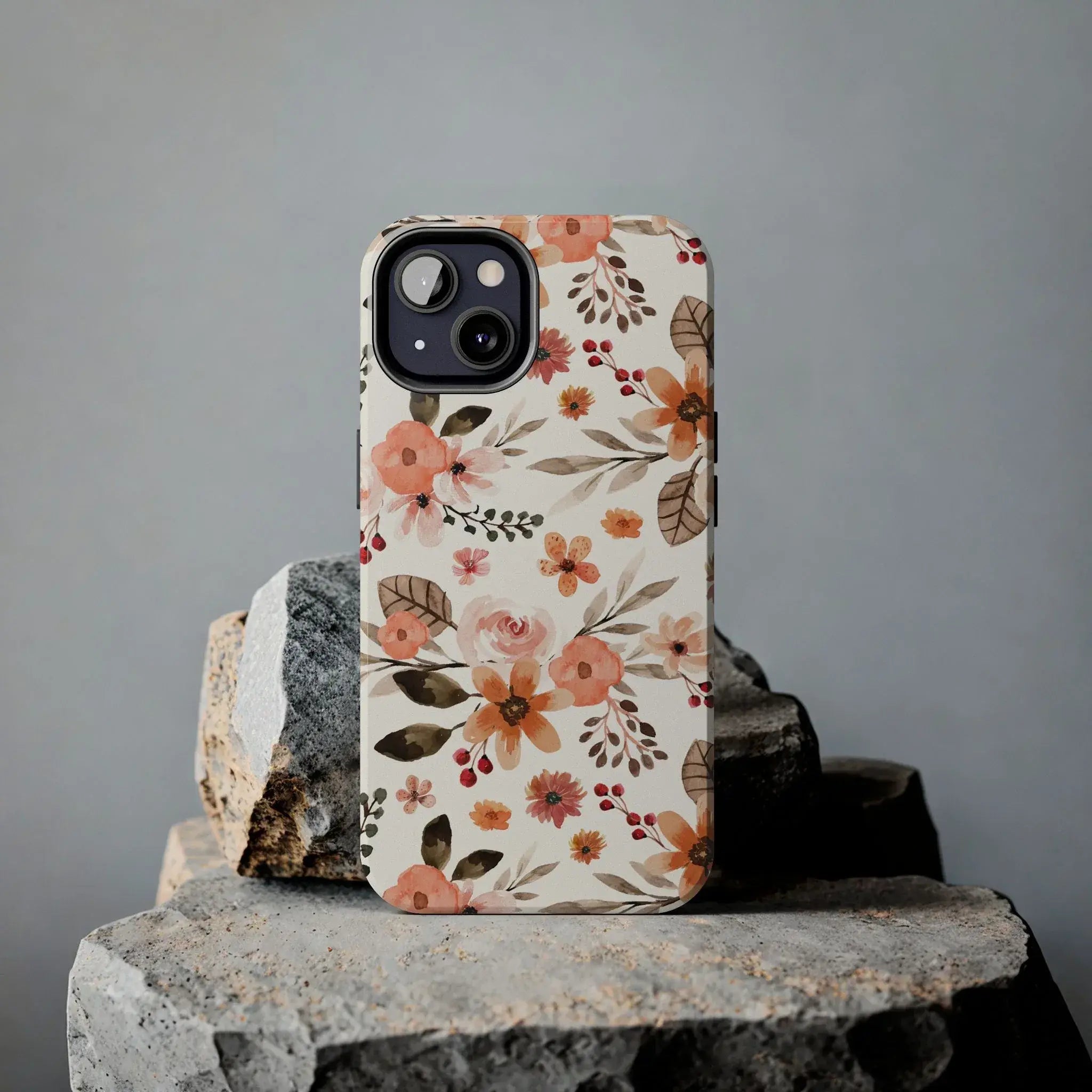 Timeless Vintage Florals Phone Case (Apple & Android) - Pink Sweetheart