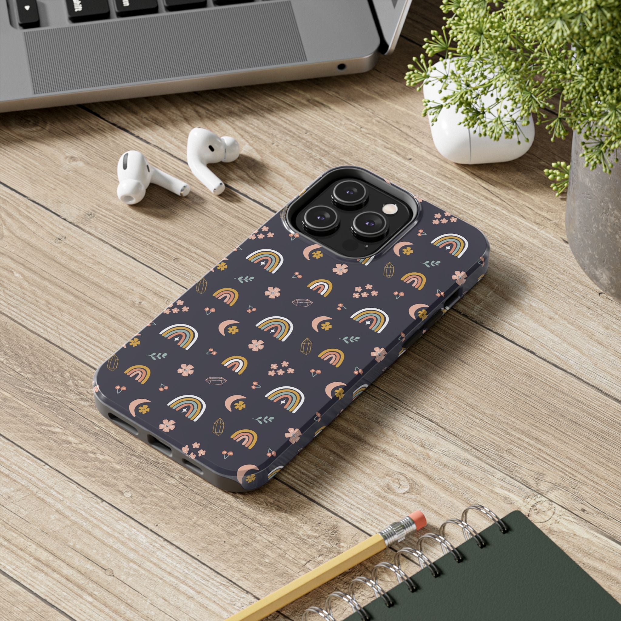 Plants & Rainbows Phone Case (Apple & Android)