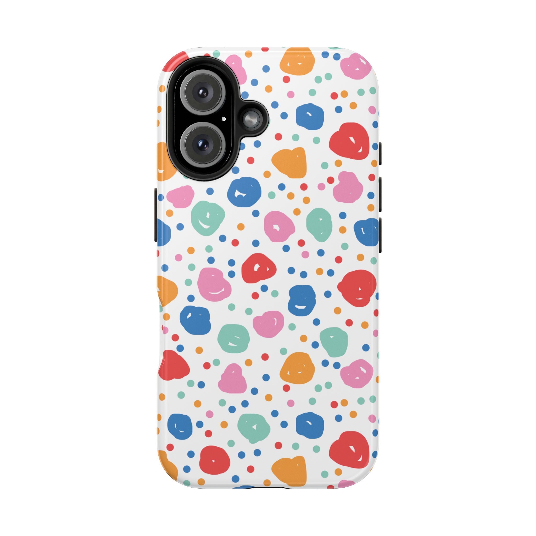 Seamless Hand Drawn Polka Phone Case (Apple & Android)