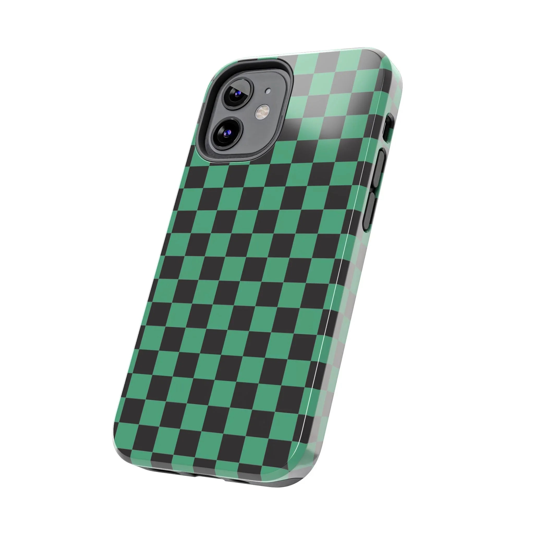 Checkered Kimono Tough Phone Case (Apple & Android) - Pink Sweetheart