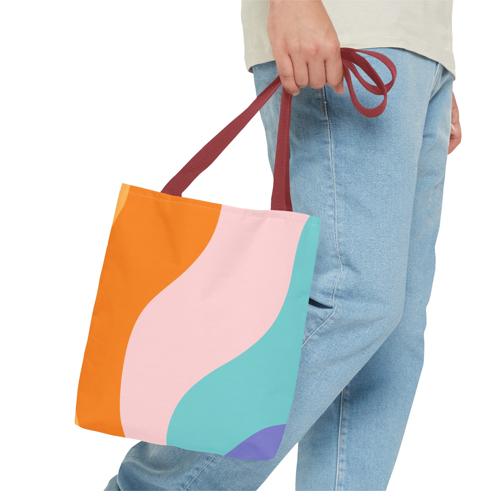 Groovy Psychedelic Splash Tote Bag