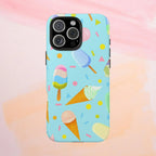 Ice Cream Festival Phone Case (Apple & Android) - Pink Sweetheart
