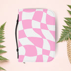 Groovy Pink Retro Book Cover
