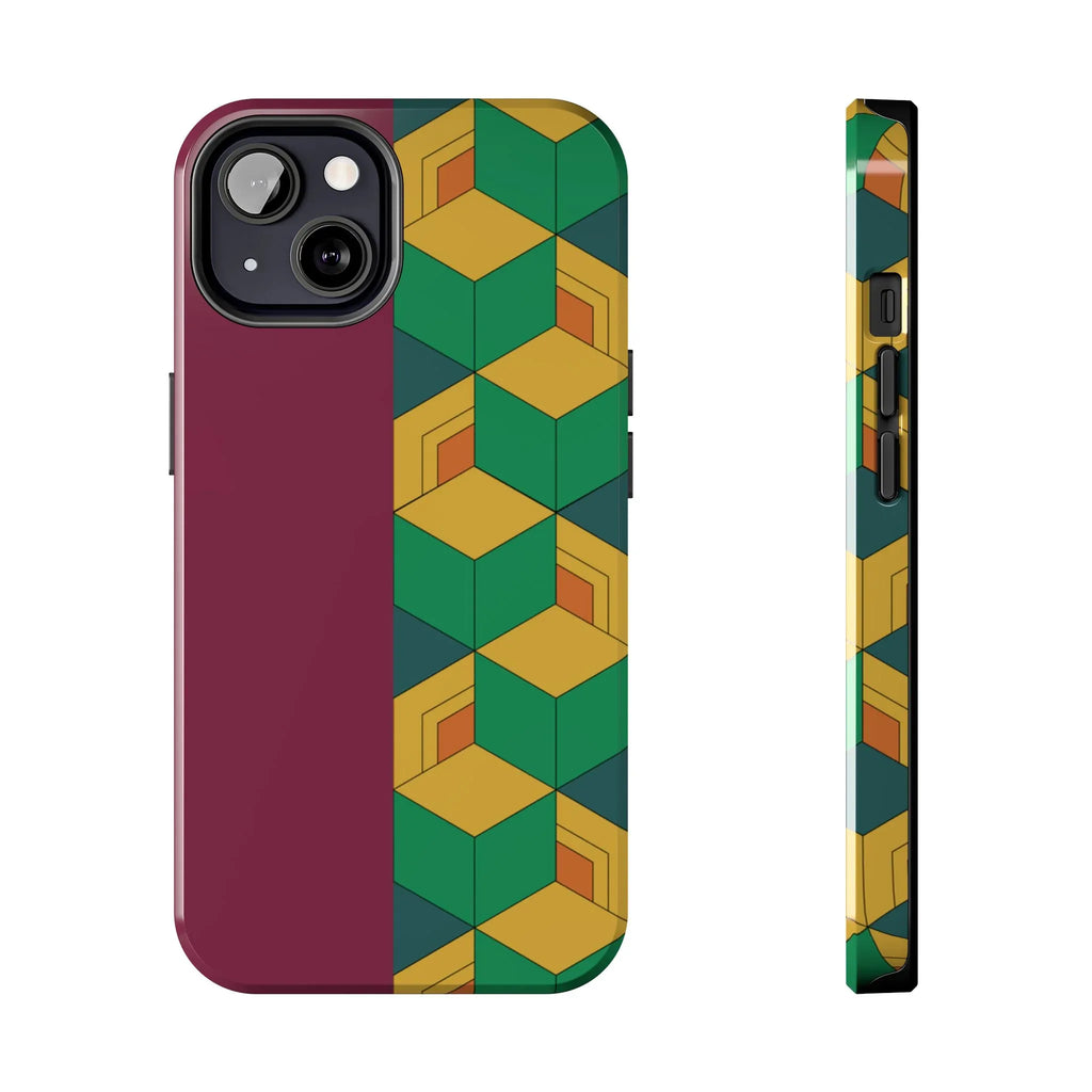 Brotherly Split Kimono Tough Phone Case (Apple & Android) - Pink Sweetheart