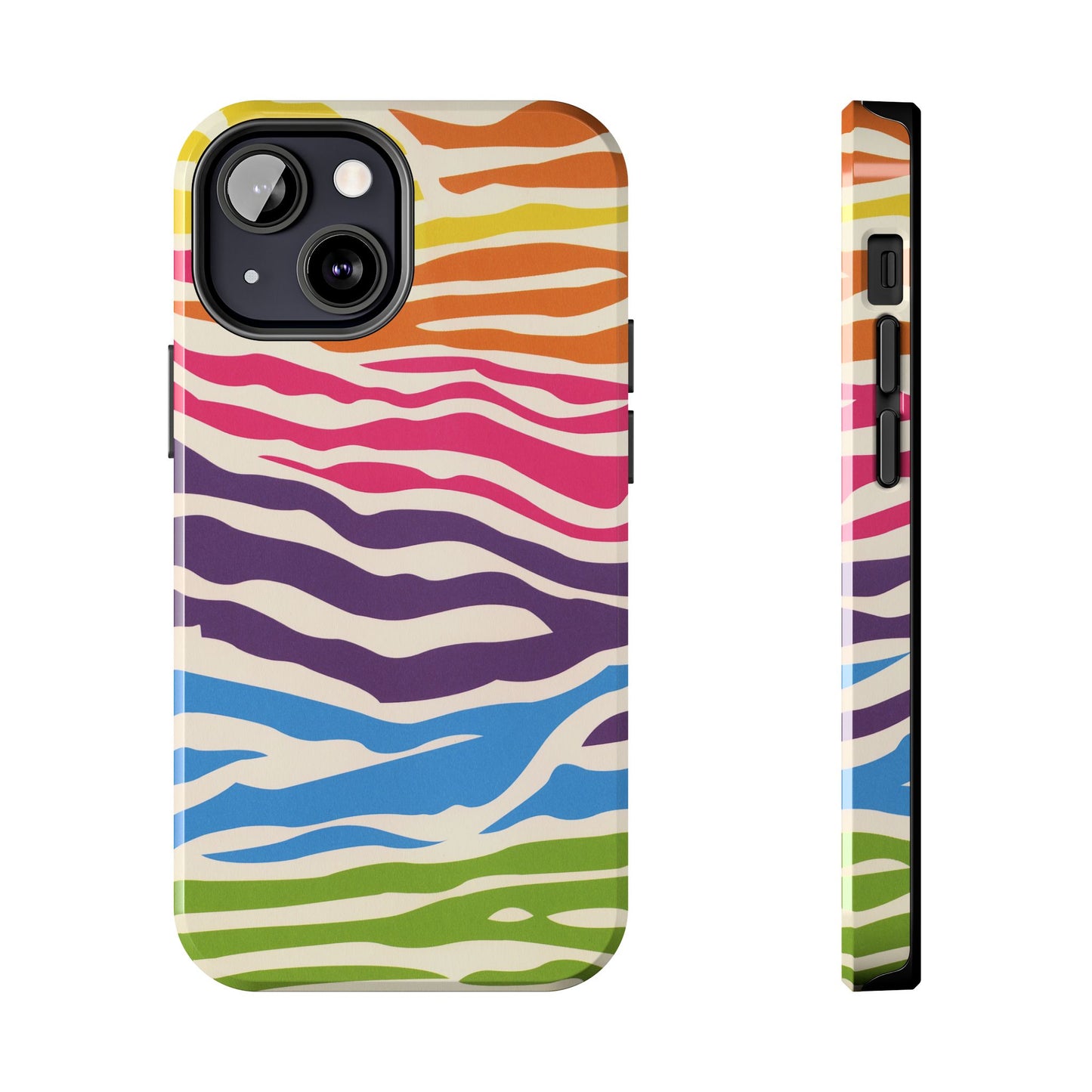 Rainbow Zebra Phone Case