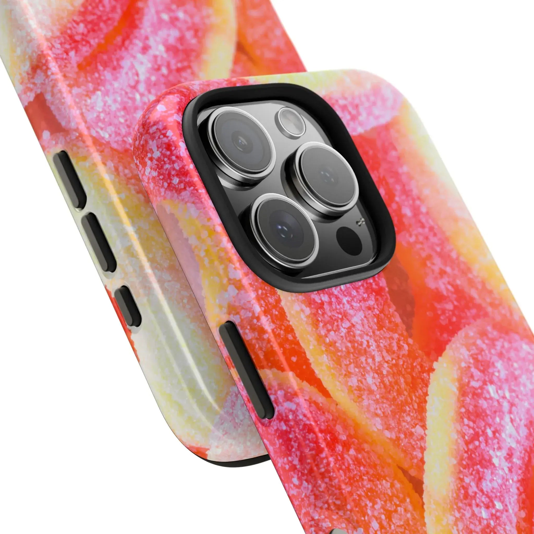 Sour Peach Ringz Phone Case (Apple & Android) - Pink Sweetheart