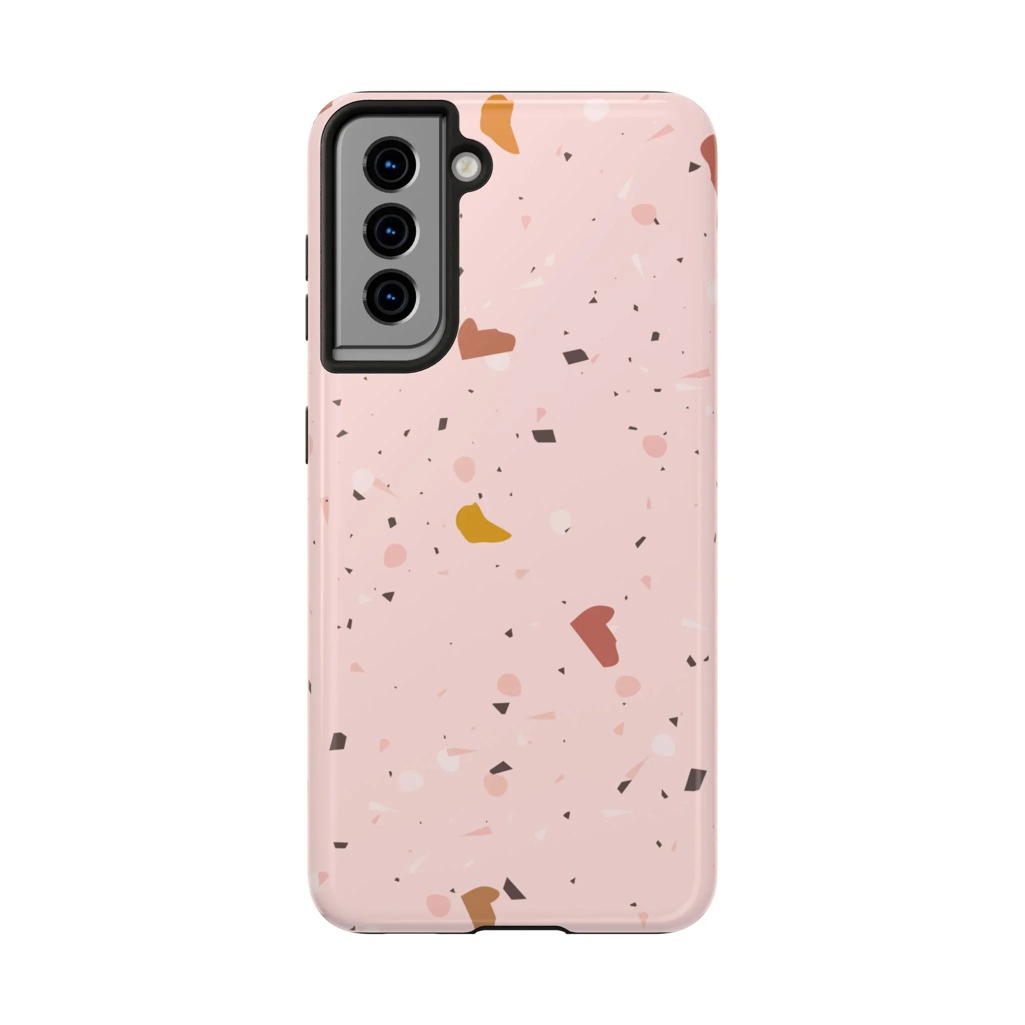 Pink Terrazzo Phone Case (Apple & Android) - Pink Sweetheart