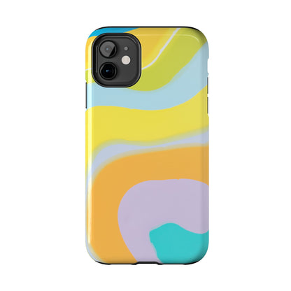 Colorful Pastel Marble Pattern Phone Case