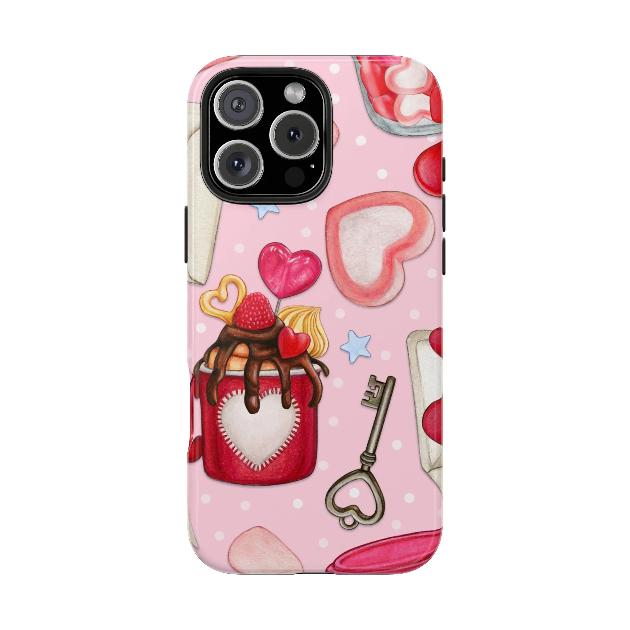 Goodies for My Sweetheart Phone Case (Apple & Android) - Pink Sweetheart