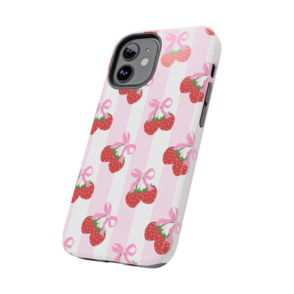 Strawberry Cherries Phone Case