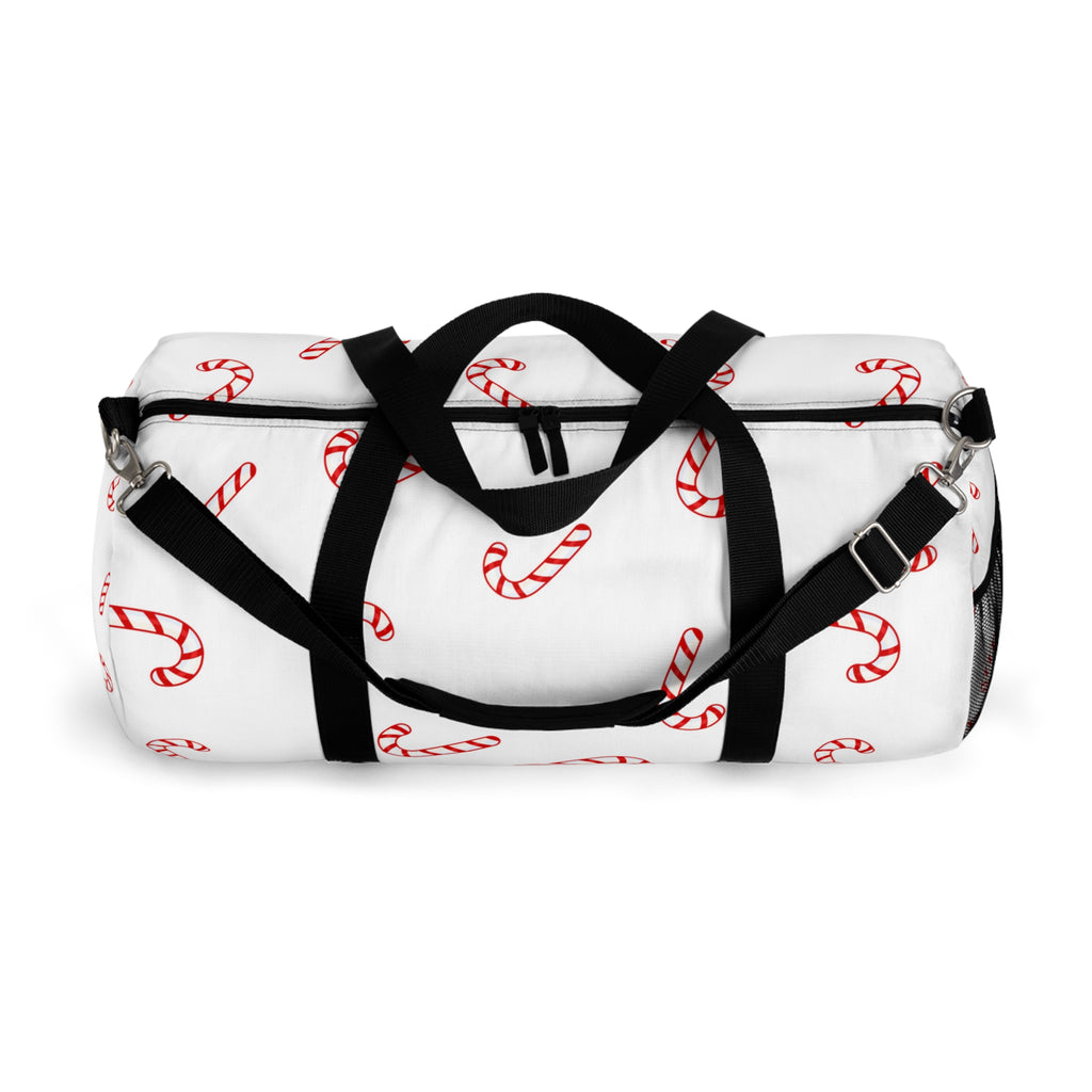 Peppermint Candy Canes Duffel Bag