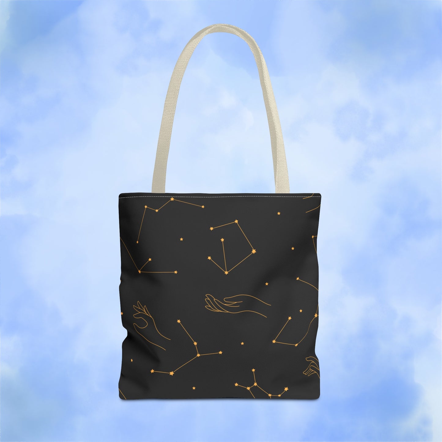 Zodiacs in Space Tote Bag