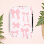 Girly Pink Ribbons Book Cover