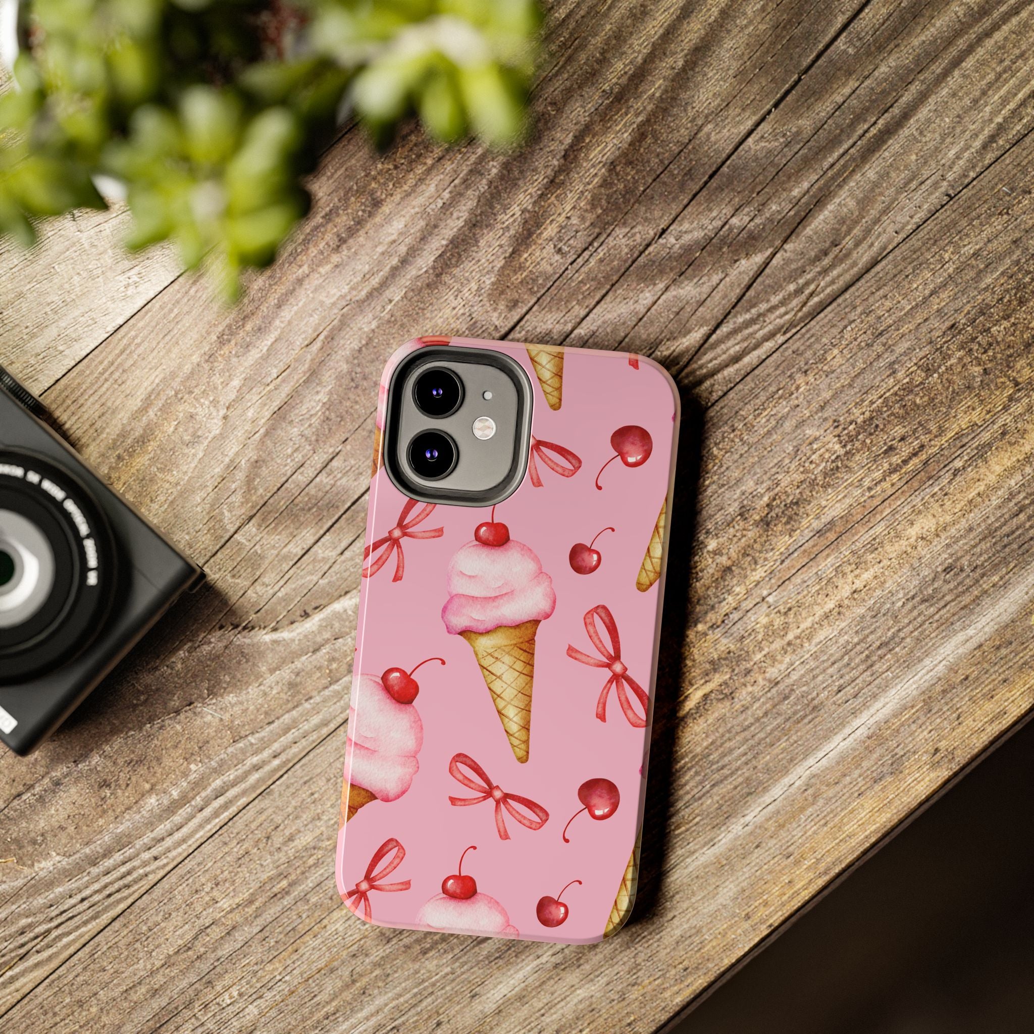 Cherry on Top Ice Cream Phone Case (Apple & Android)