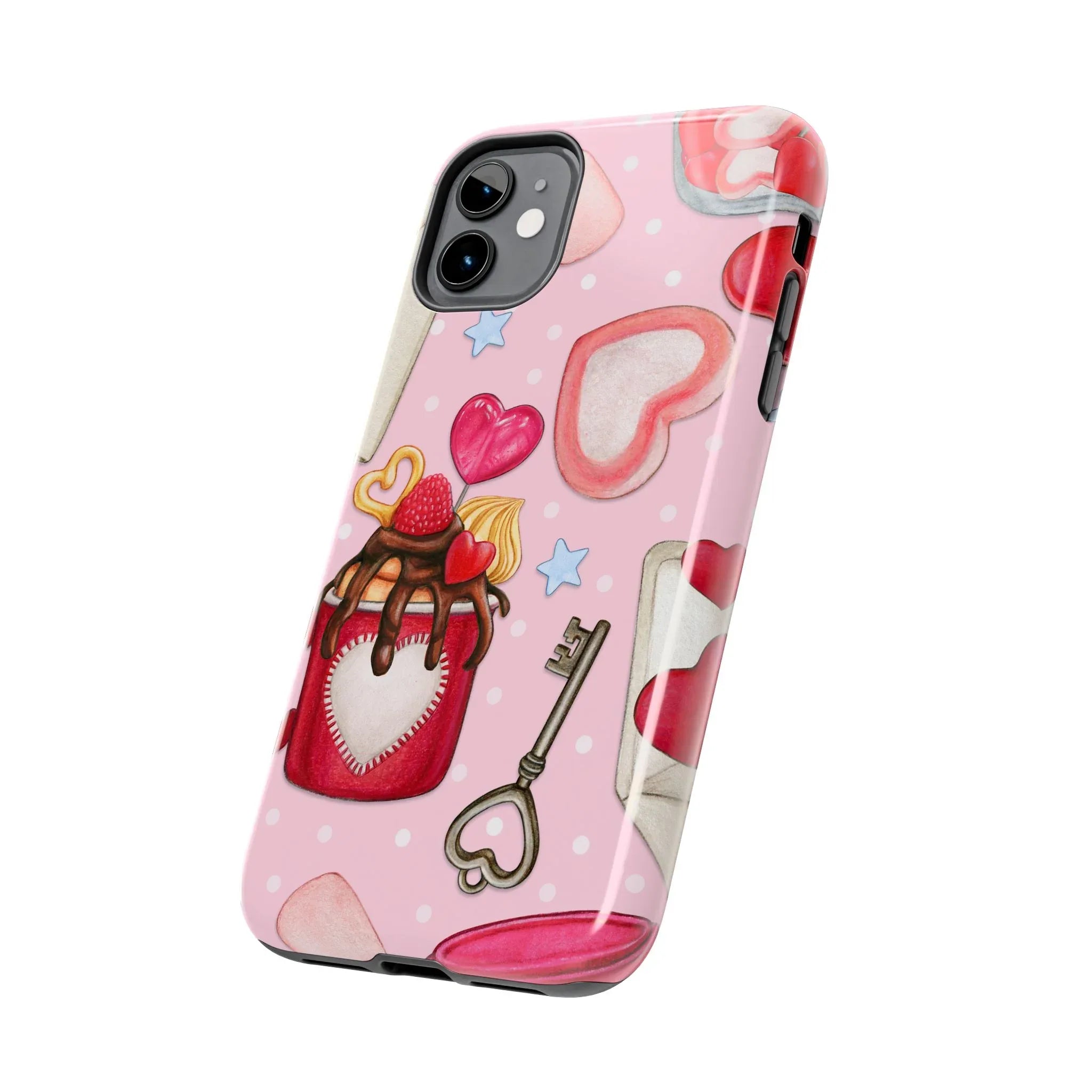 Goodies for My Sweetheart Phone Case (Apple & Android) - Pink Sweetheart
