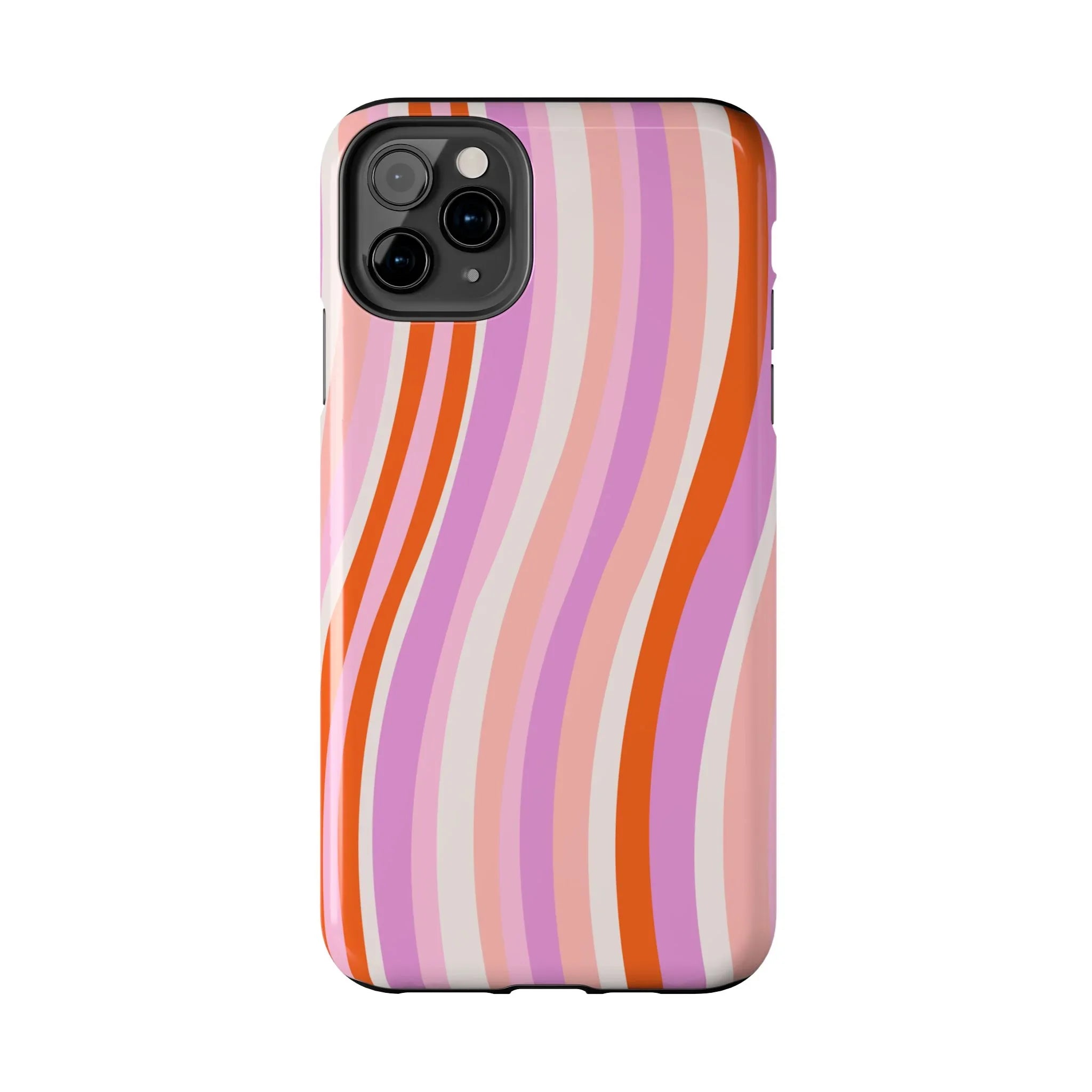 Wave Nostalgia Phone Case (Apple & Android) - Pink Sweetheart