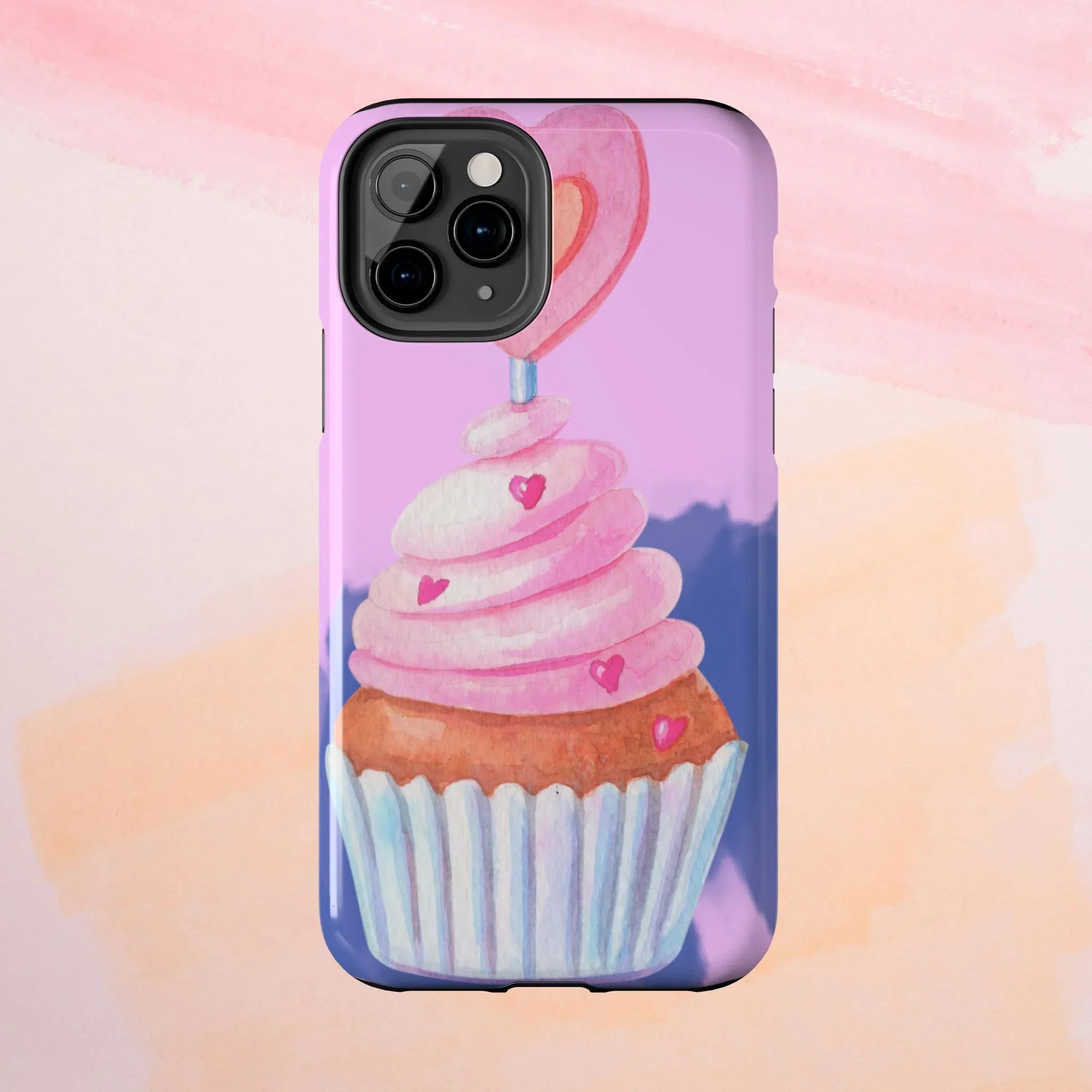 Cutie Cupcake Phone Case (Apple & Android) - Pink Sweetheart