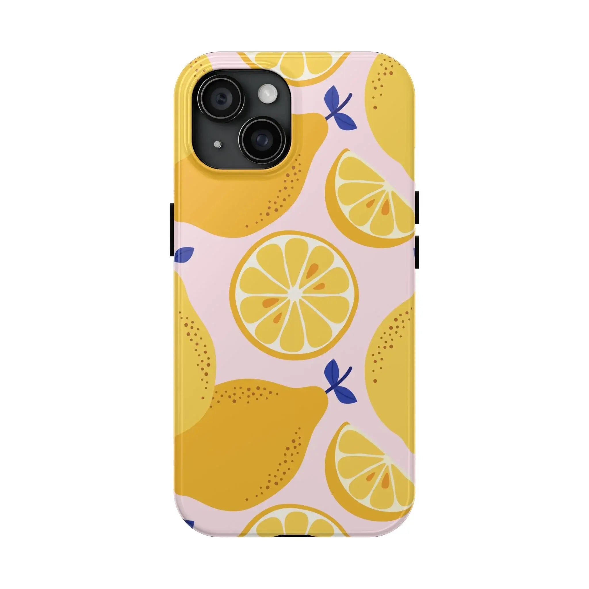 Sour Lemon Drop Phone Case (Apple & Android) - Pink Sweetheart