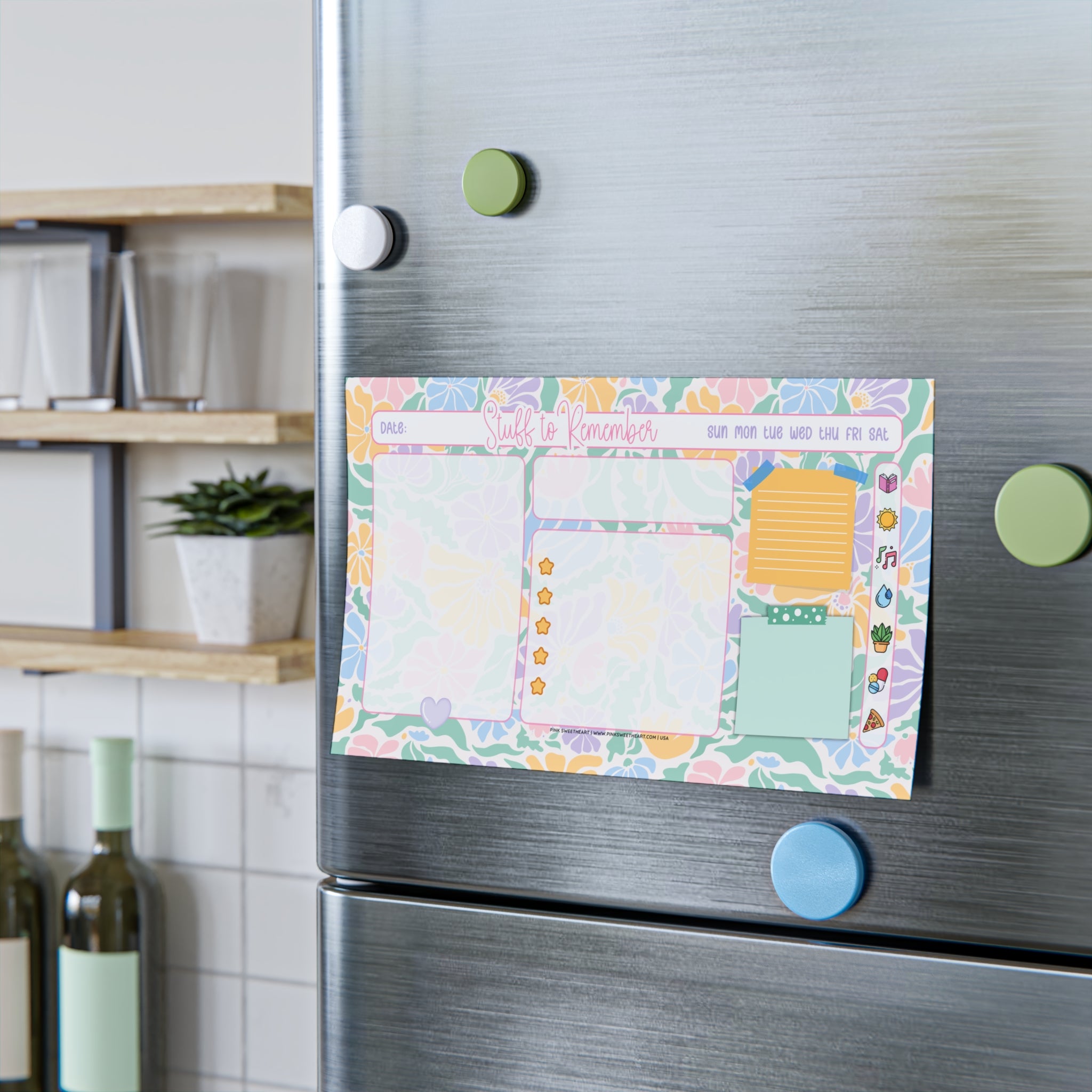 Fleur de Matisse Sticky Note Pad