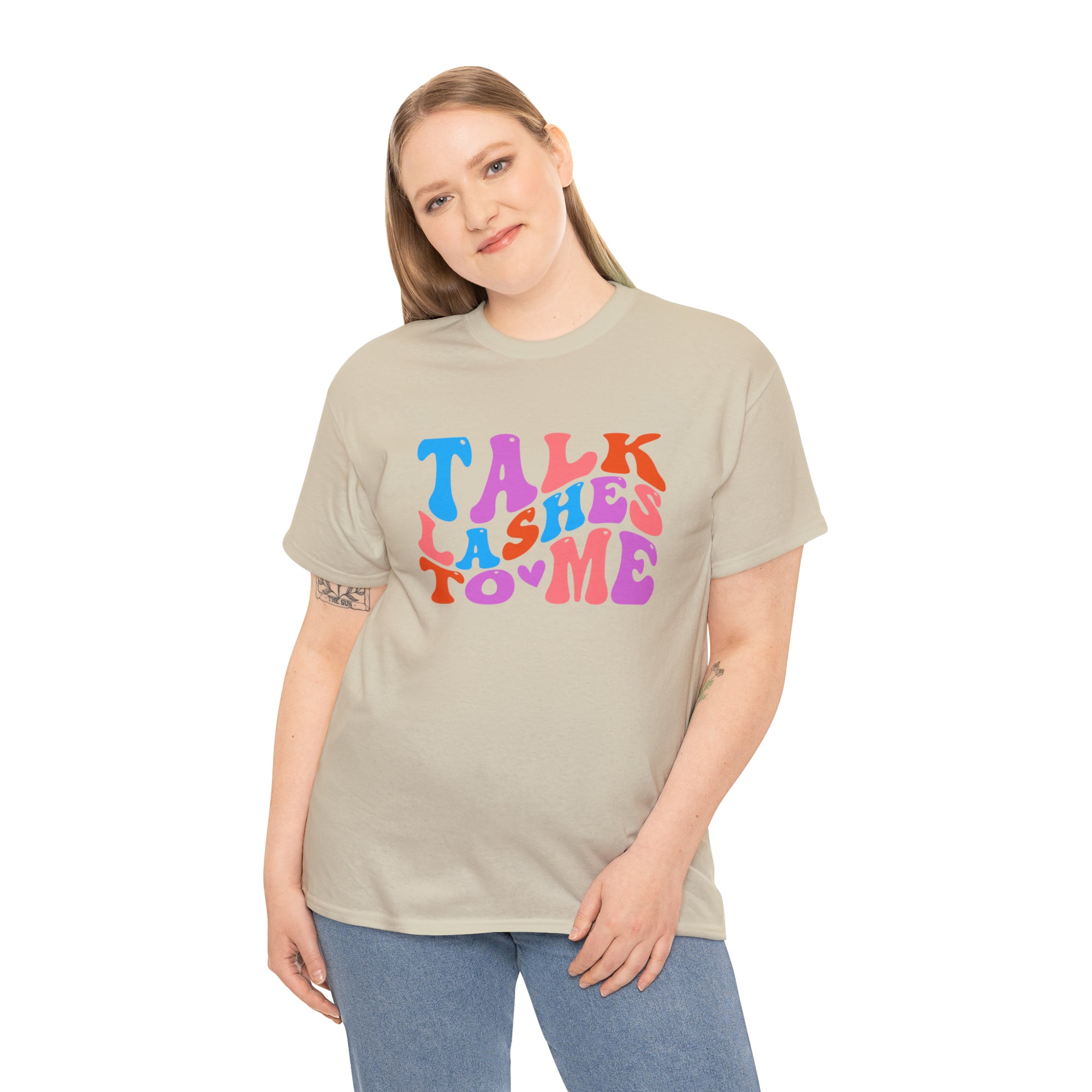 Talk Lashes to Me Cotton Tee