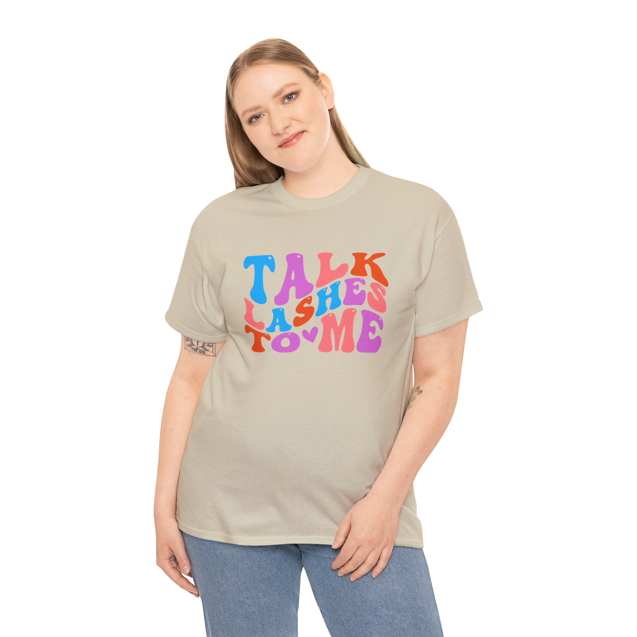Talk Lashes to Me Cotton Tee