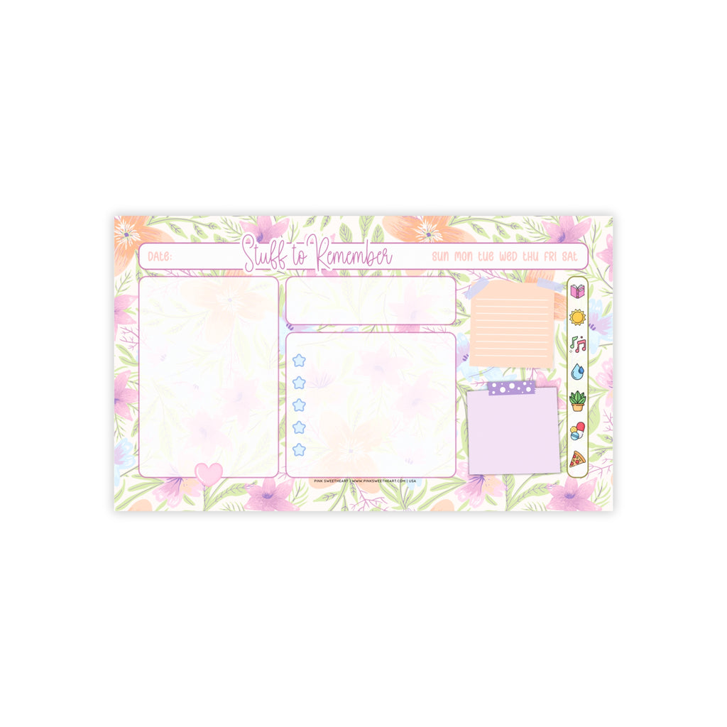 Botanical Garden Sticky Note Pad
