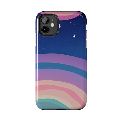 Midnight Rainbows Phone Case