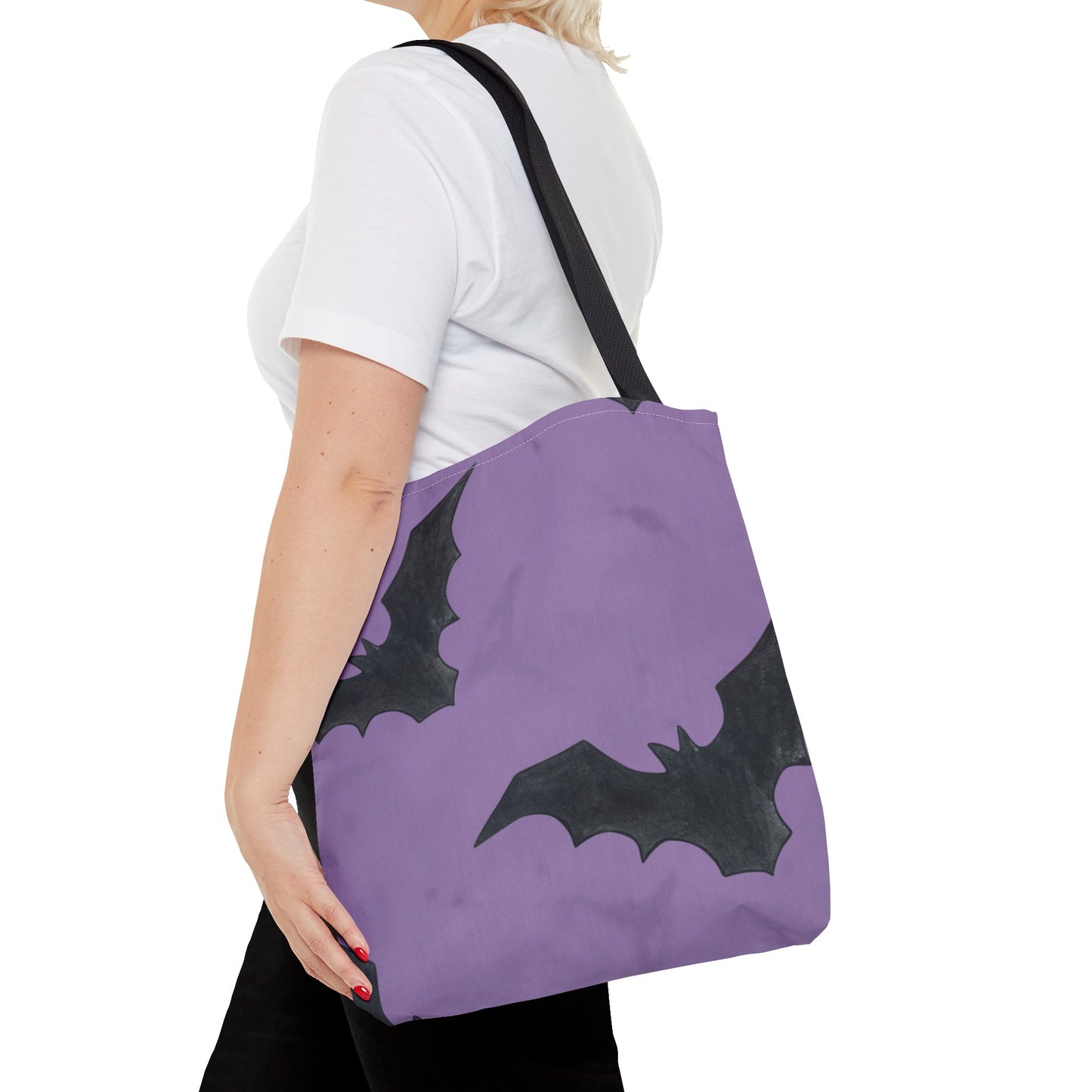 Black Bats at Midnight Tote Bag