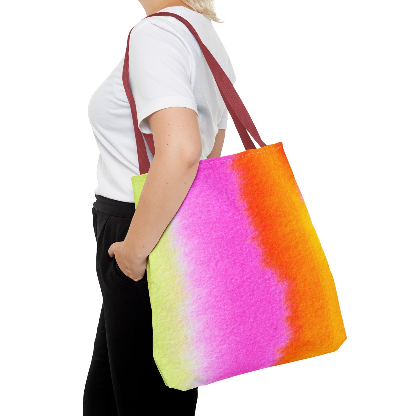 Colorful Watercolor Tote Bag