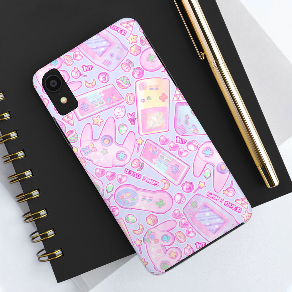 Pink Gamer Girl Phone Case (Apple & Android)