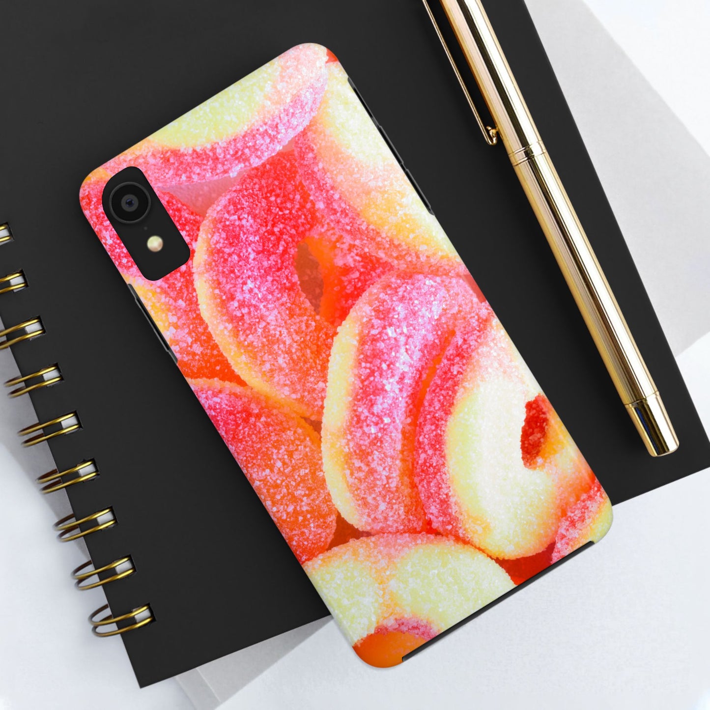 Sour Peach Ringz Phone Case