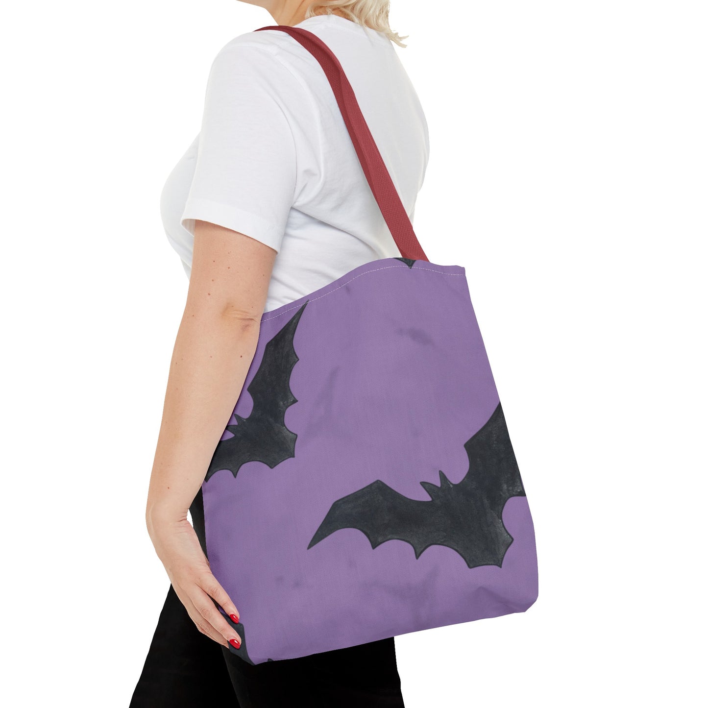 Black Bats at Midnight Tote Bag