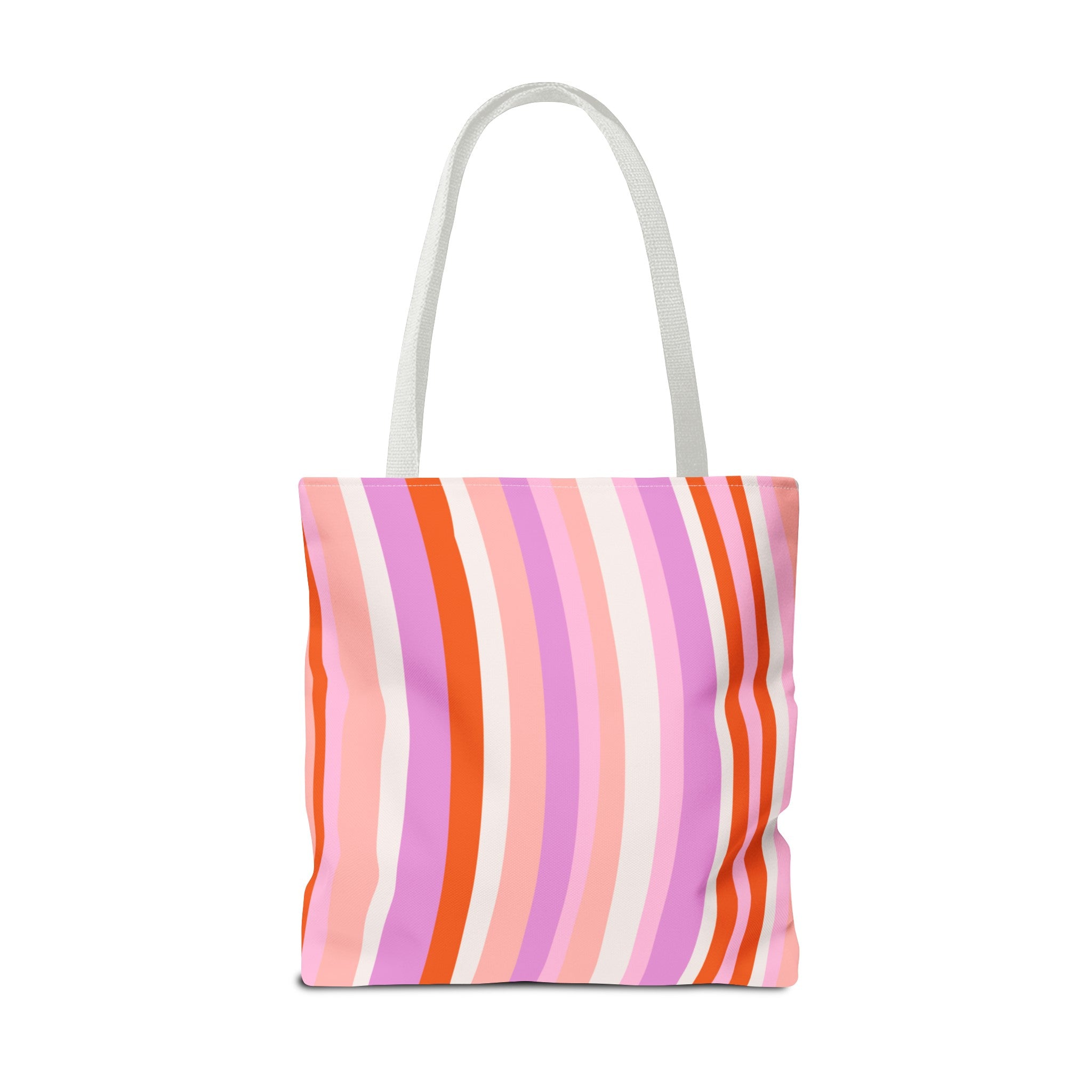 Retro Groovy Waves Tote Bag